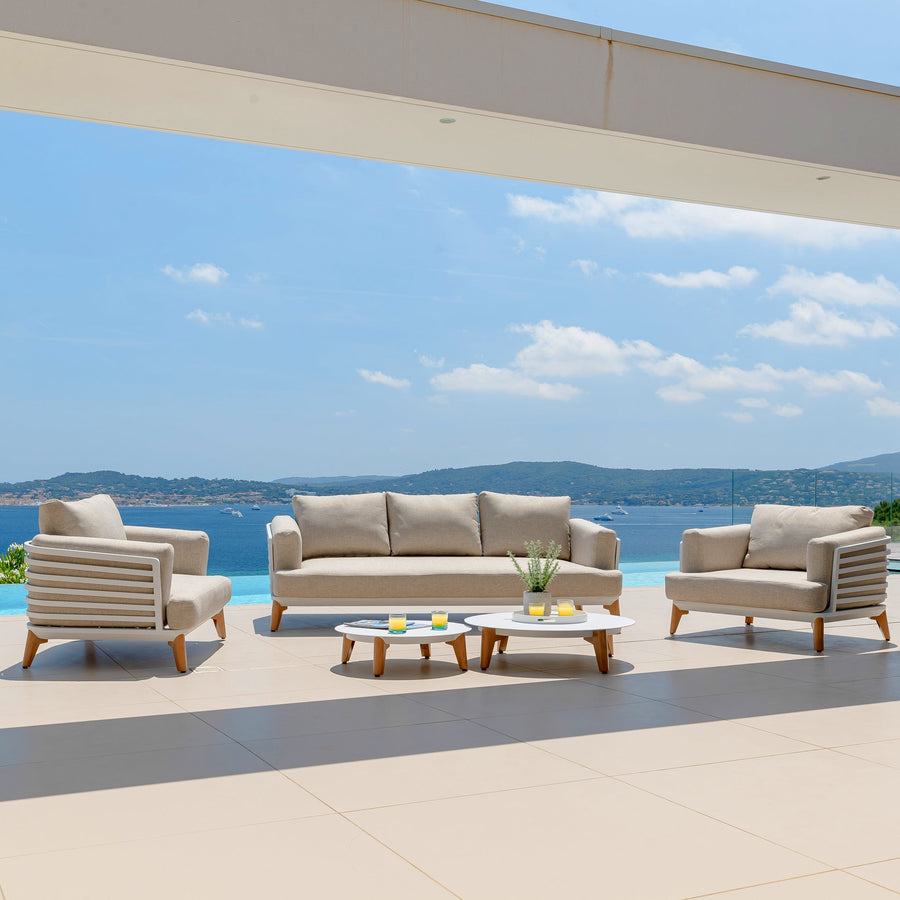 Salon de jardin Monte Carlo - 5 places
