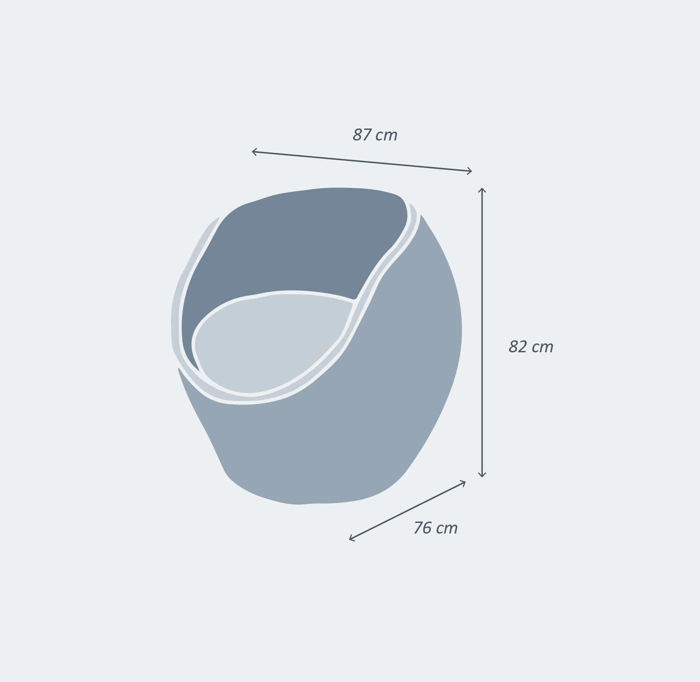 Fauteuil du salon de jardin Trinidad 5 places de la marque Meublot, avec coussins confortables et design élégant.